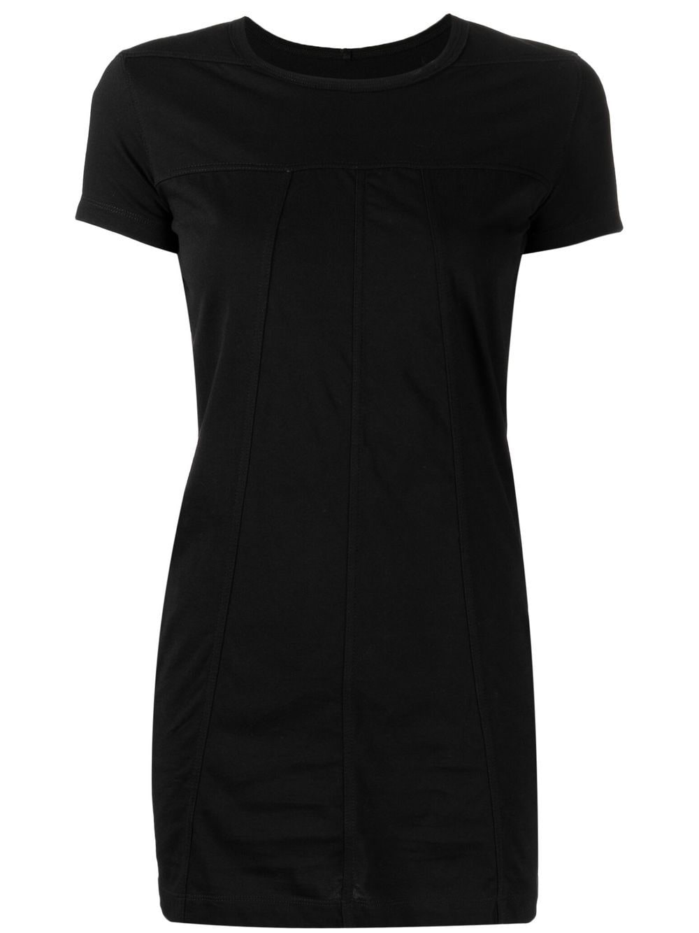 Rick Owens panelled short-sleeved T-shirt - Black von Rick Owens