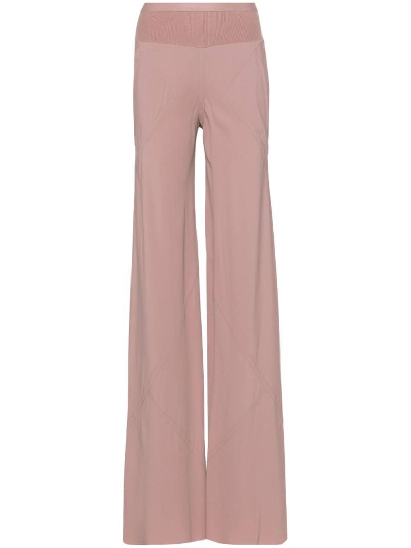 Rick Owens panelled straight-leg trousers - Pink von Rick Owens