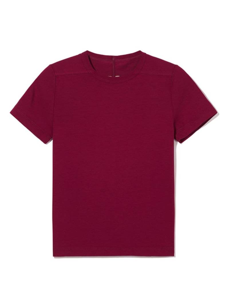 Rick Owens plain cotton T-shirt - Red von Rick Owens