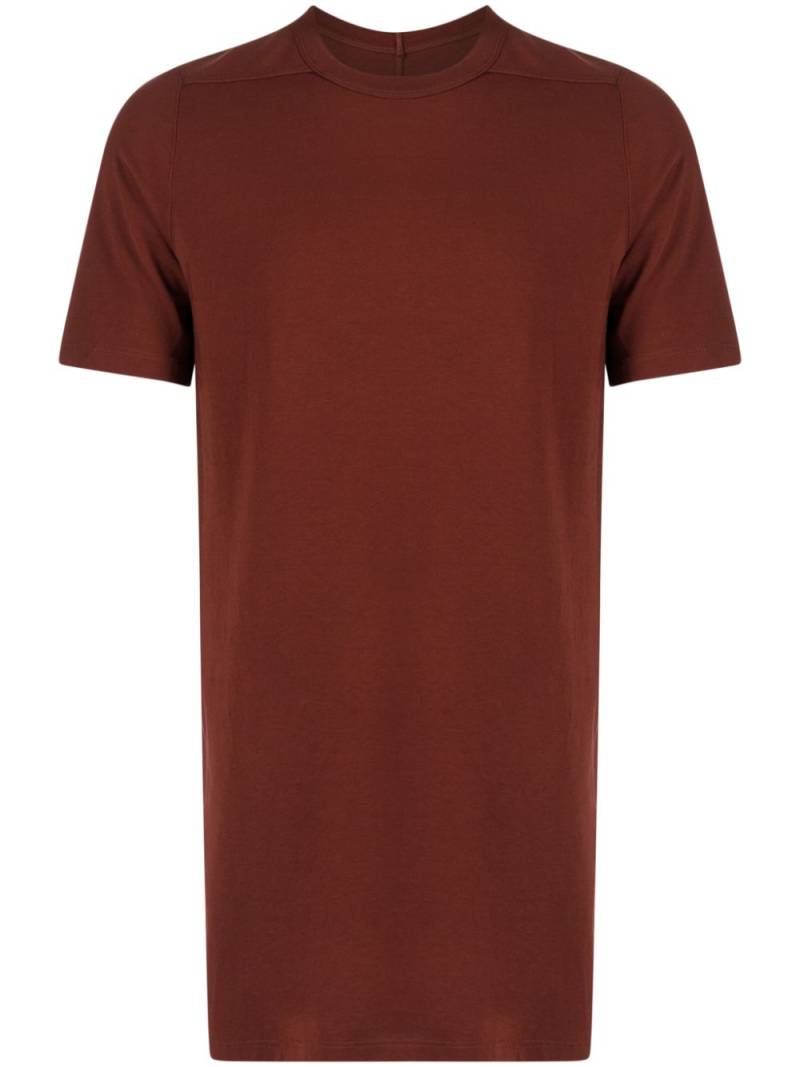 Rick Owens plain cotton T-shirt - Red von Rick Owens