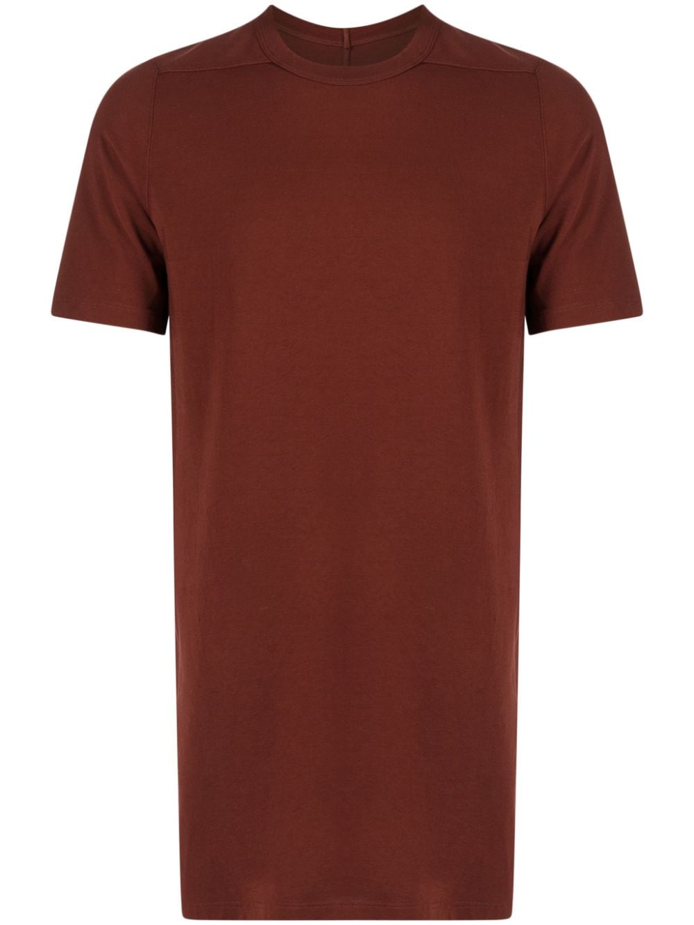 Rick Owens plain cotton T-shirt - Red von Rick Owens