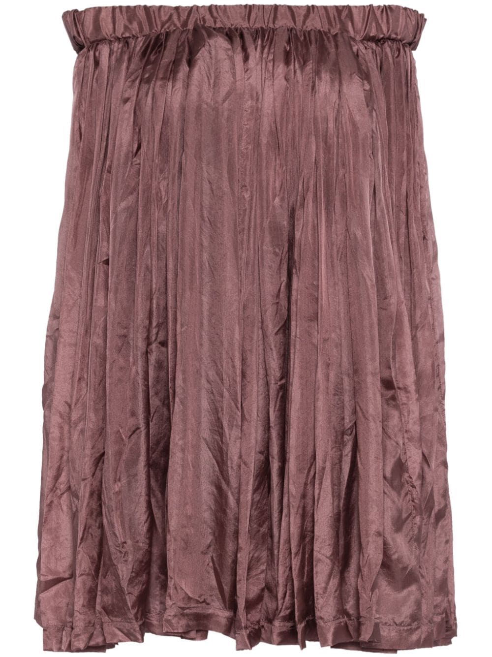 Rick Owens pleated silk dress - Pink von Rick Owens