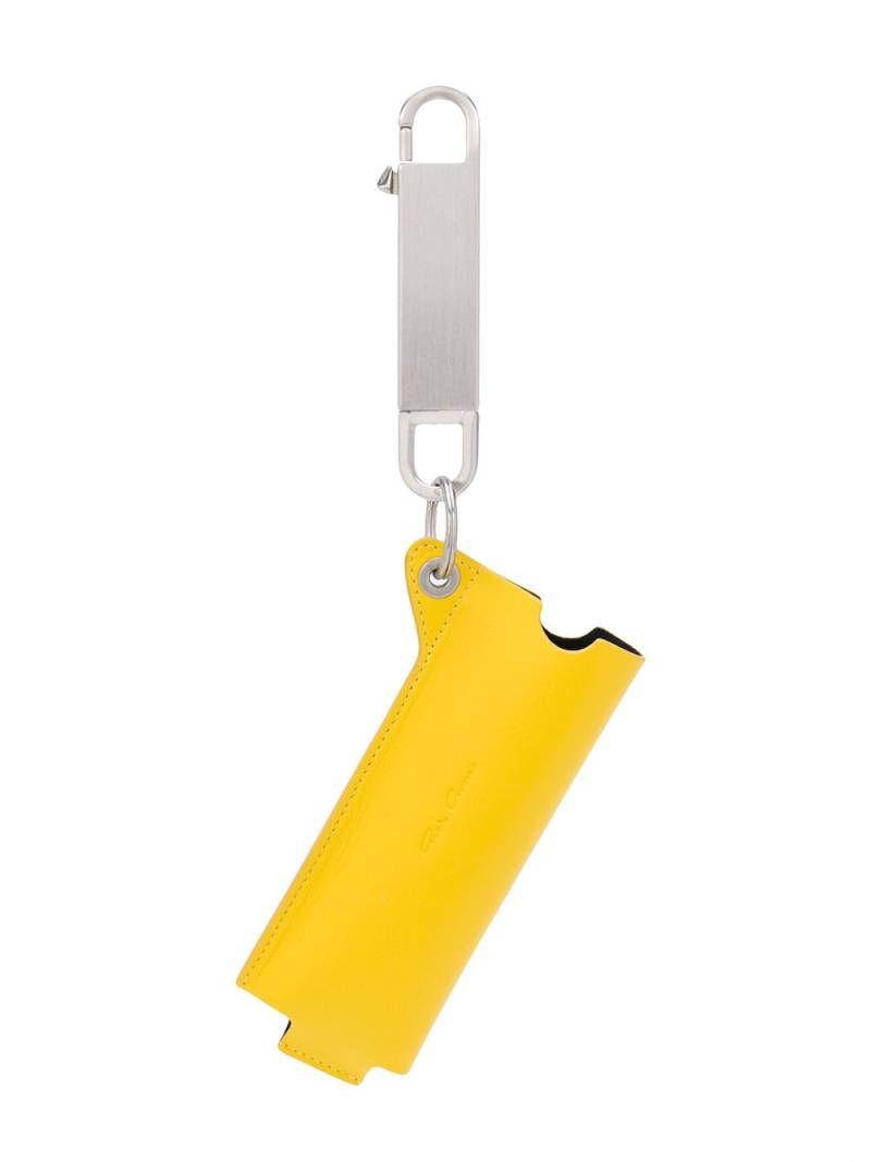 Rick Owens pouch keyring - Yellow von Rick Owens