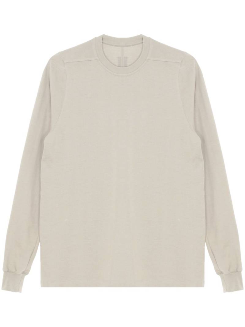 Rick Owens round neck long-sleeved sweater - Grey von Rick Owens