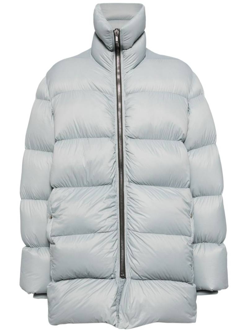 Rick Owens Turtle padded coat - Blue von Rick Owens