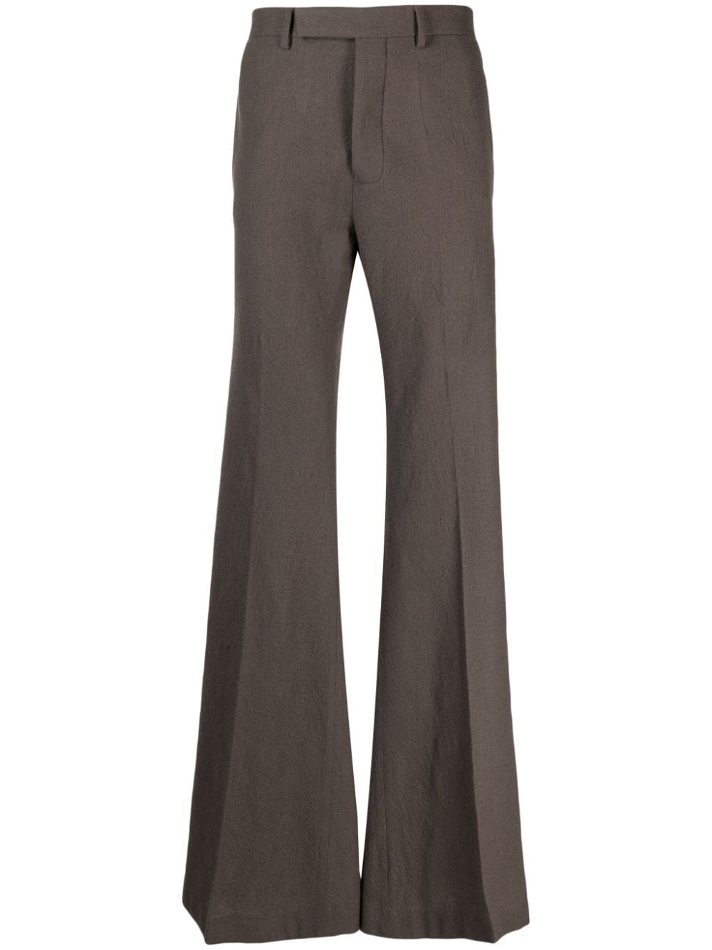 Rick Owens wide-leg wool trousers - Grey von Rick Owens