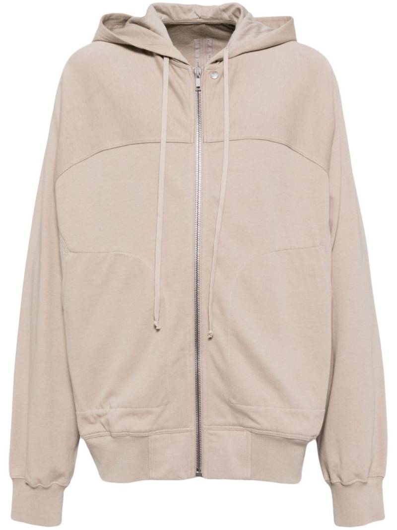 Rick Owens zip-up hoodie - Neutrals von Rick Owens