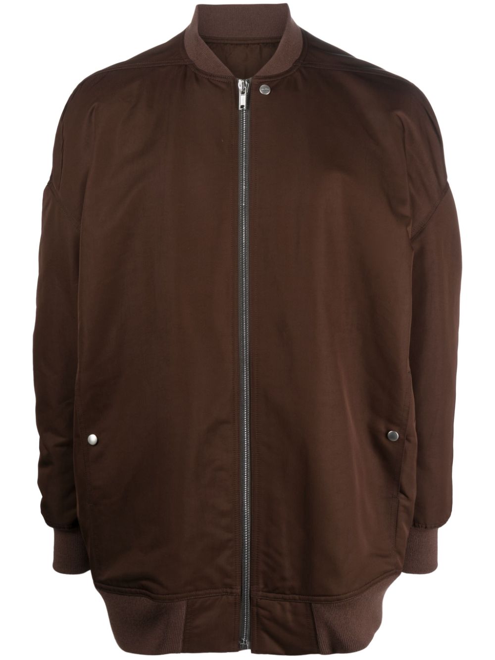 Rick Owens zip-up virgin-wool jacket - Brown von Rick Owens