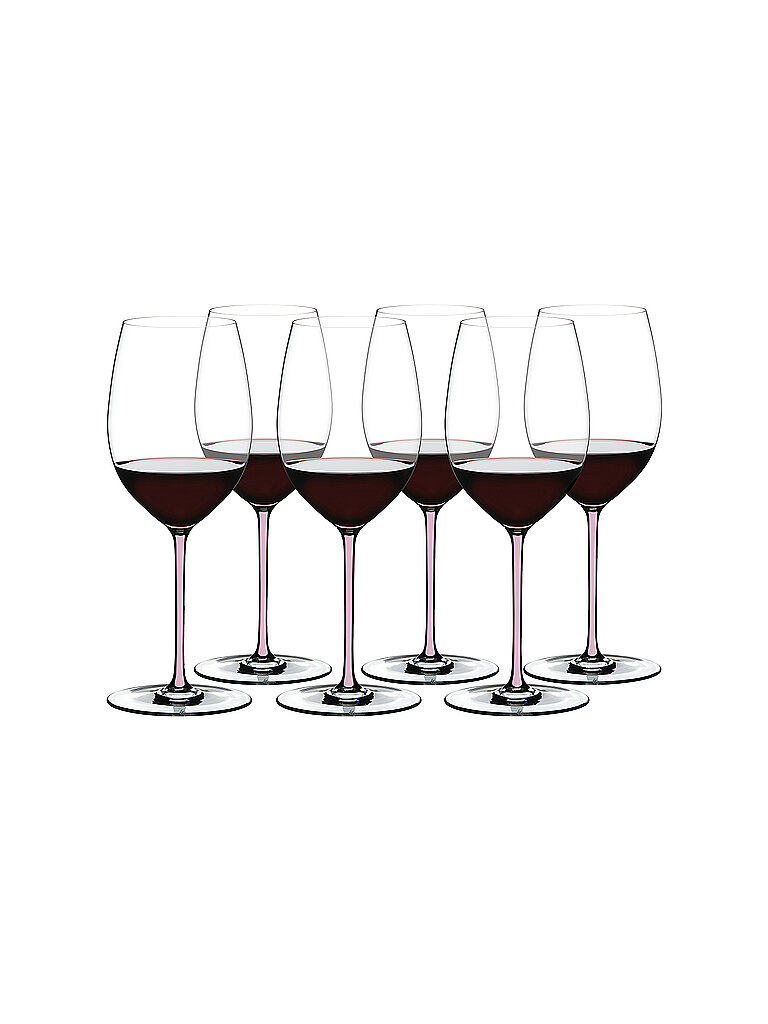 RIEDEL Rotweinglas 6er Set Cabernet/Merlot FATTO A MANO bunt von Riedel