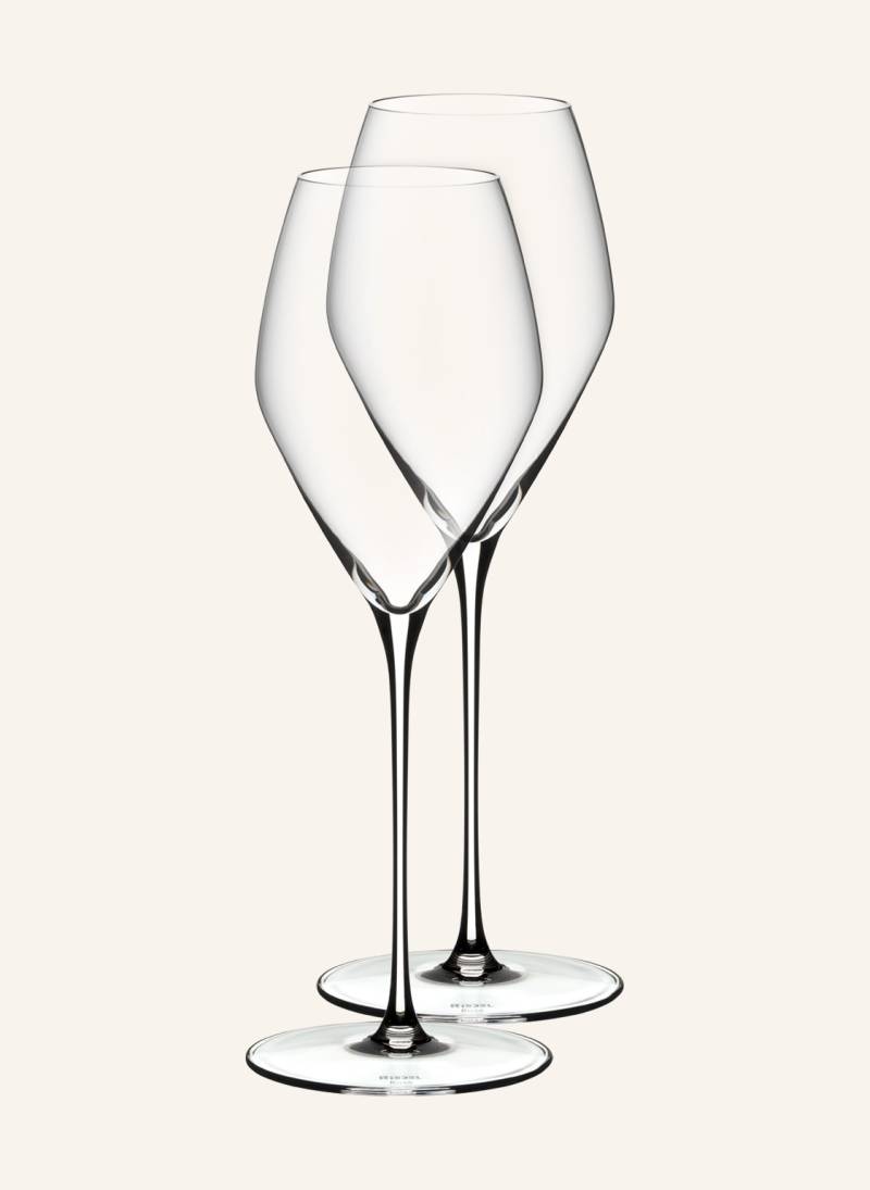 Riedel 2er-Set Weingläser Veloce Rosé transparent von Riedel