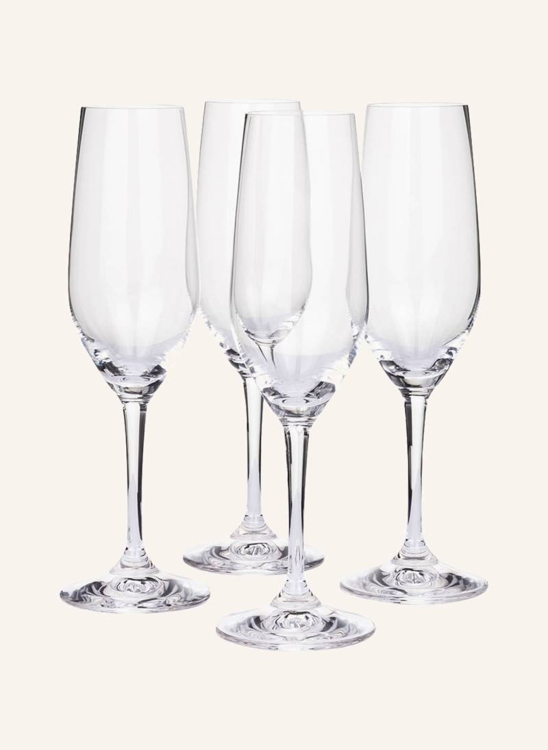 Riedel 4er-Set Champagnergläser Vivant Champagne transparent von Riedel