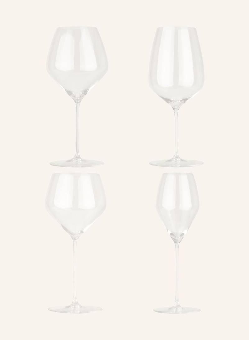 Riedel 4er-Set Weingläser Veloce transparent von Riedel