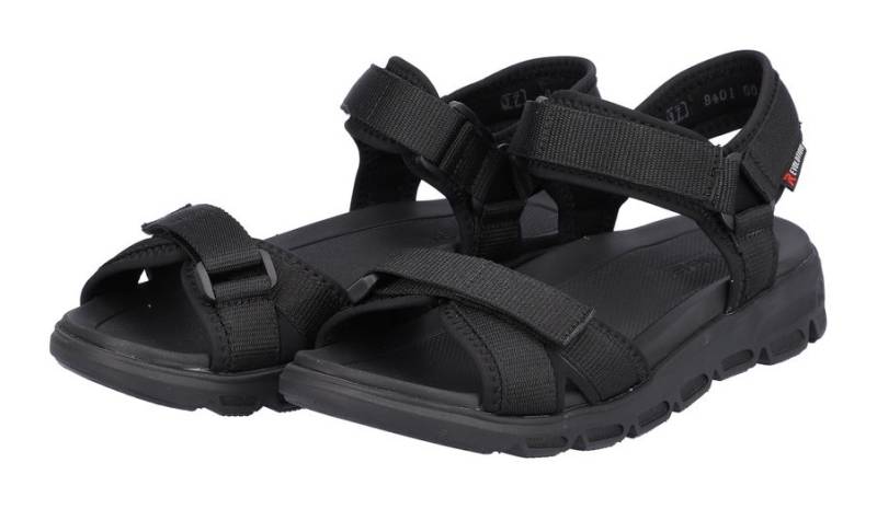 Rieker EVOLUTION Sandale, Sommerschuh, Sandalette, Keilabsatz, mit Klettverschlüssen von Rieker EVOLUTION