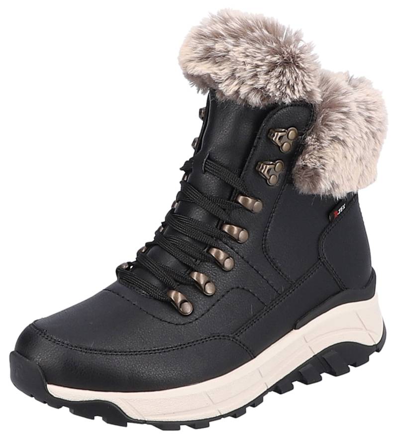 Rieker EVOLUTION Winterboots, Hightop Sneaker, Schnürboots, Winterschuh mit Lammwollfutter von Rieker EVOLUTION