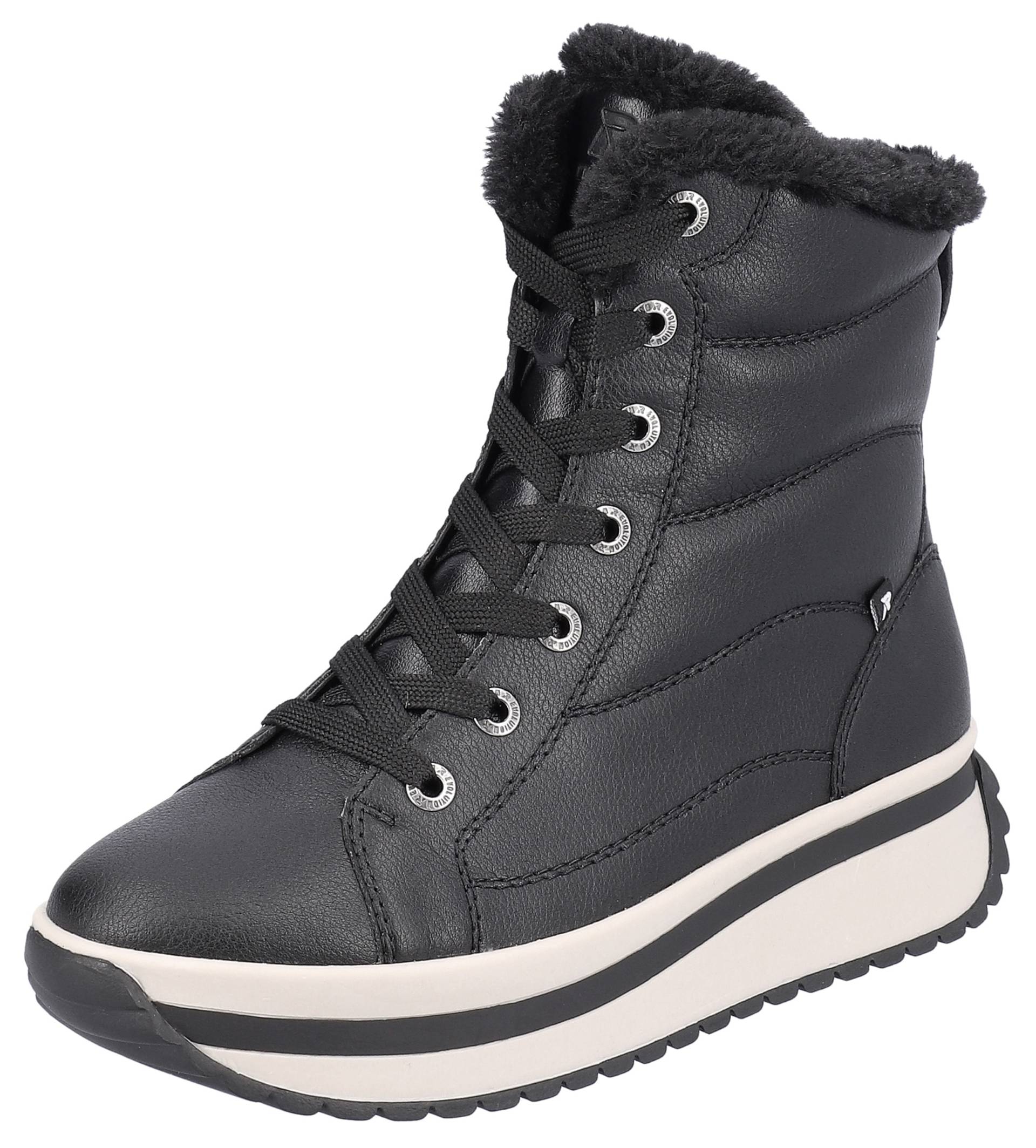 Rieker EVOLUTION Winterboots, Schnürboots, Stiefelette mit praktischem Innenreissverschluss von Rieker EVOLUTION