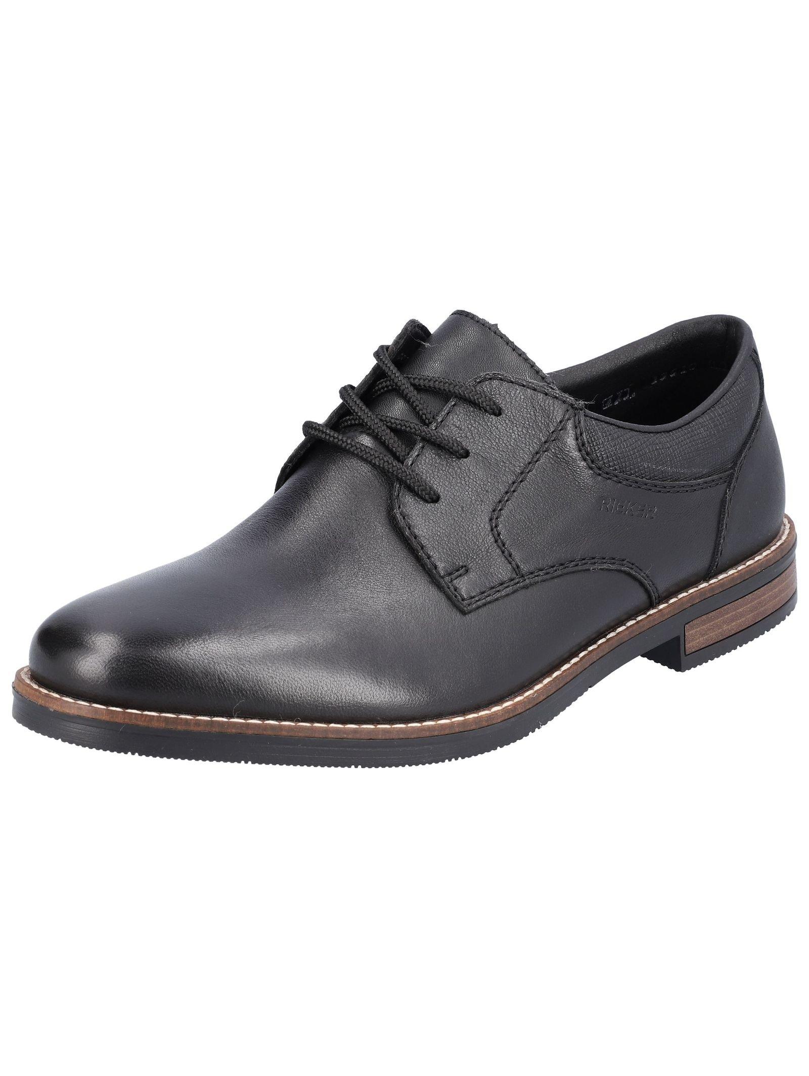 Businessschuhe 13510 Herren Schwarz 40 von Rieker