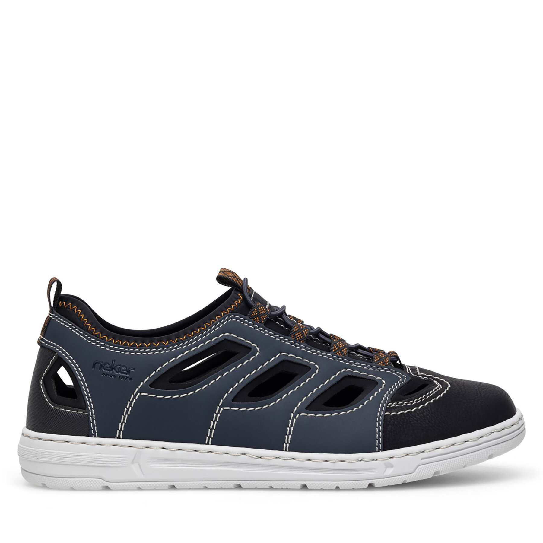 Halbschuhe Rieker 08665-14 Blau von Rieker