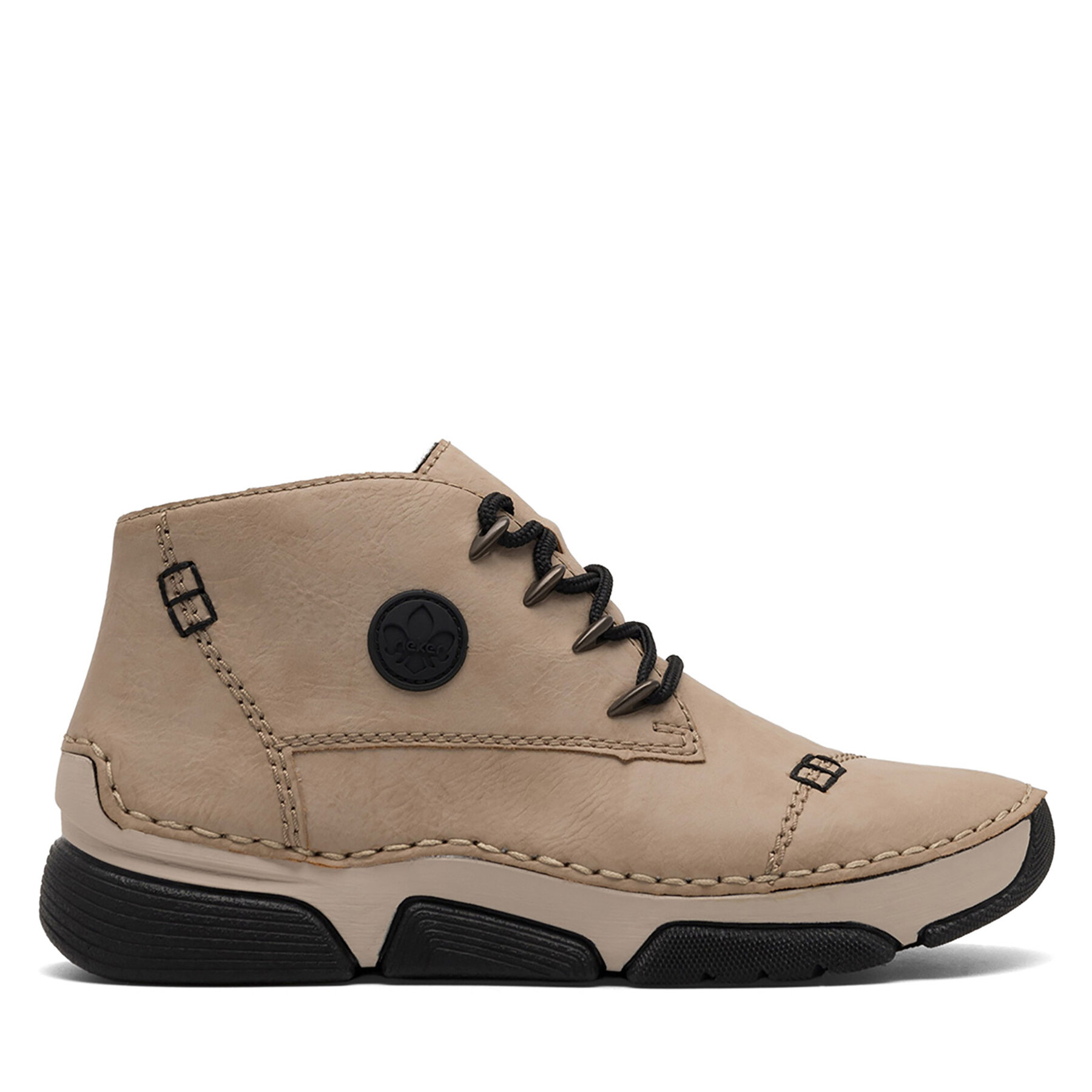 Halbschuhe Rieker 45902-60 Beige von Rieker