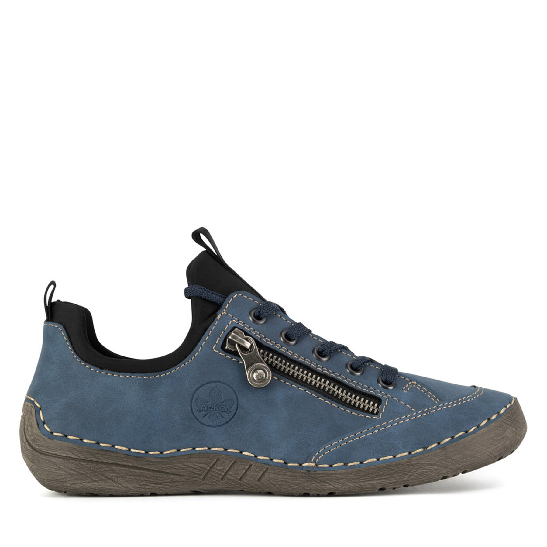 Halbschuhe Rieker 52573-14 Blau von Rieker