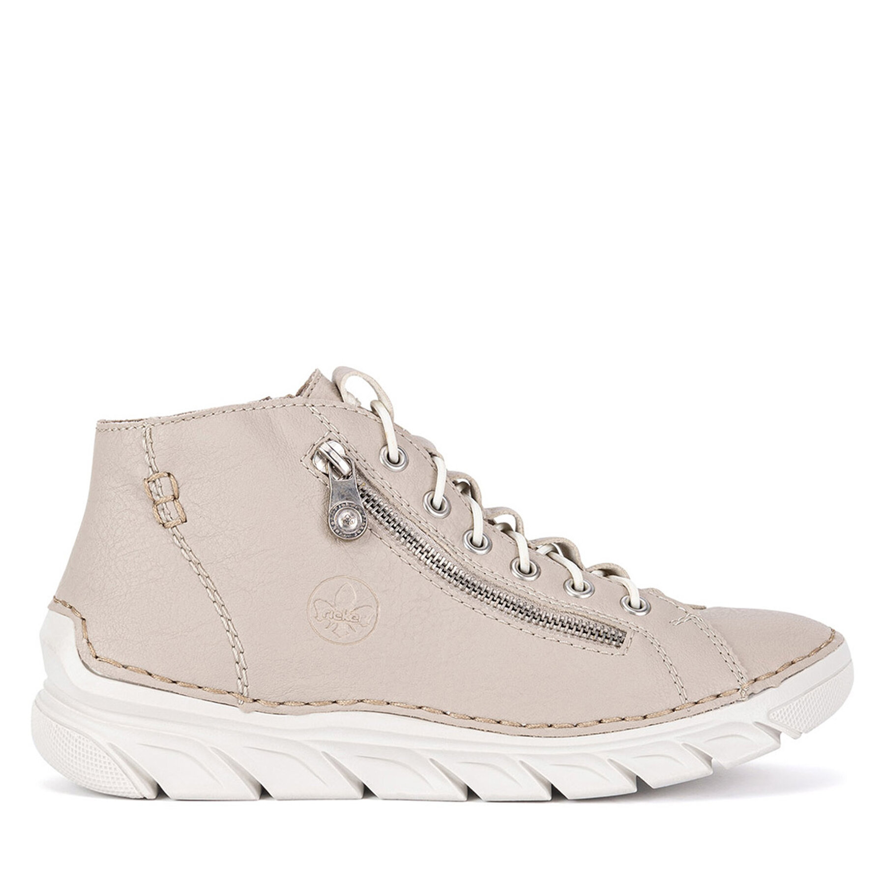 Halbschuhe Rieker 55048-60 Beige von Rieker