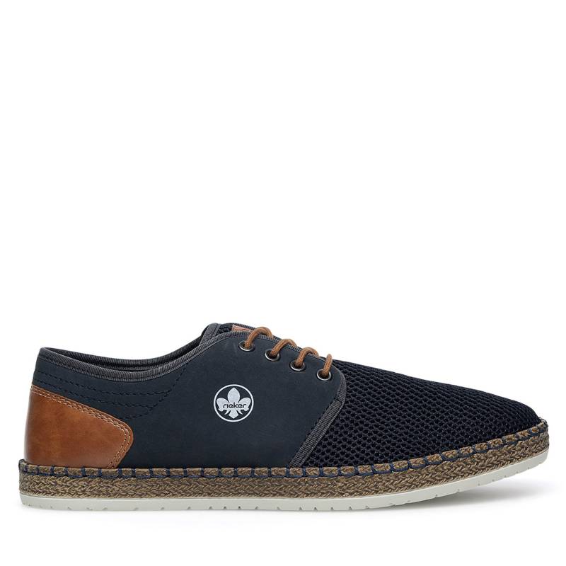 Halbschuhe Rieker B5249-14 Blau von Rieker