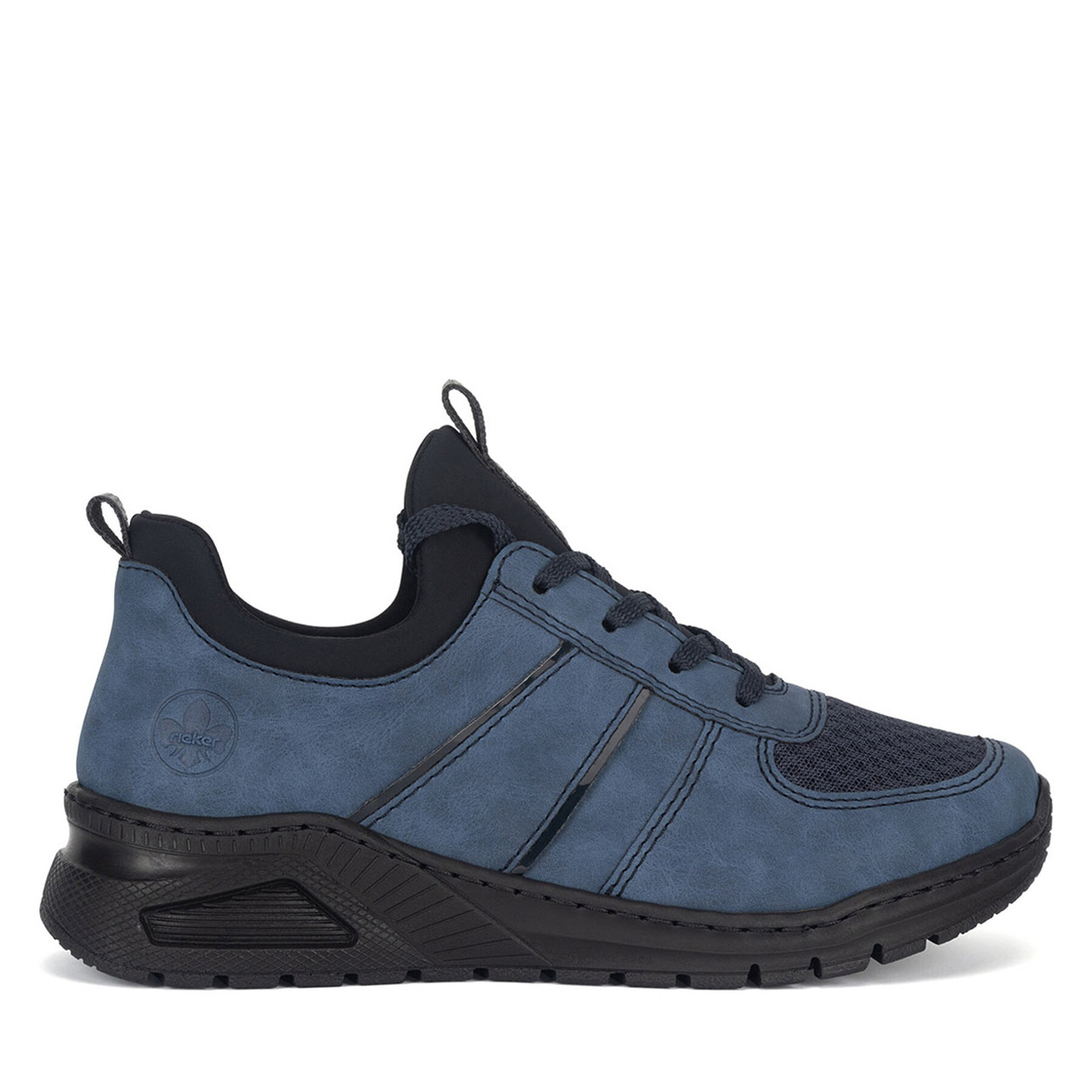 Halbschuhe Rieker M4970-14 Blau von Rieker