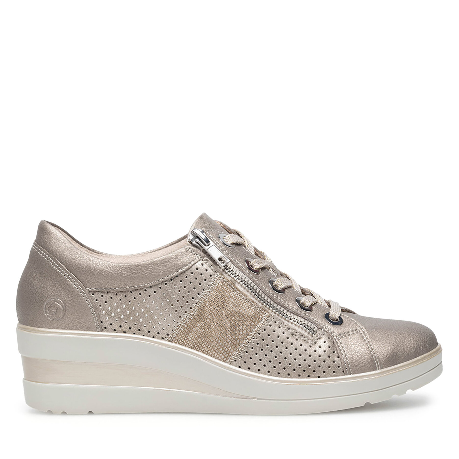 Sneakers Rieker R7219-90 Goldfarben von Rieker