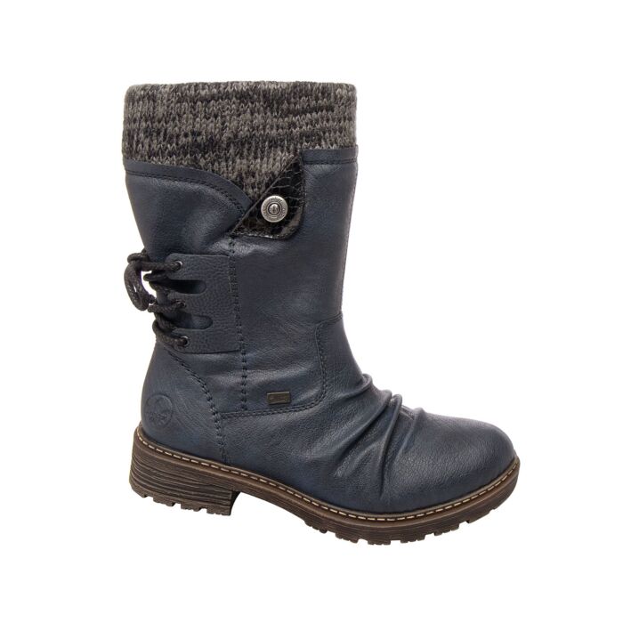 Rieker Allwetterstiefel, marine, 36 von Rieker