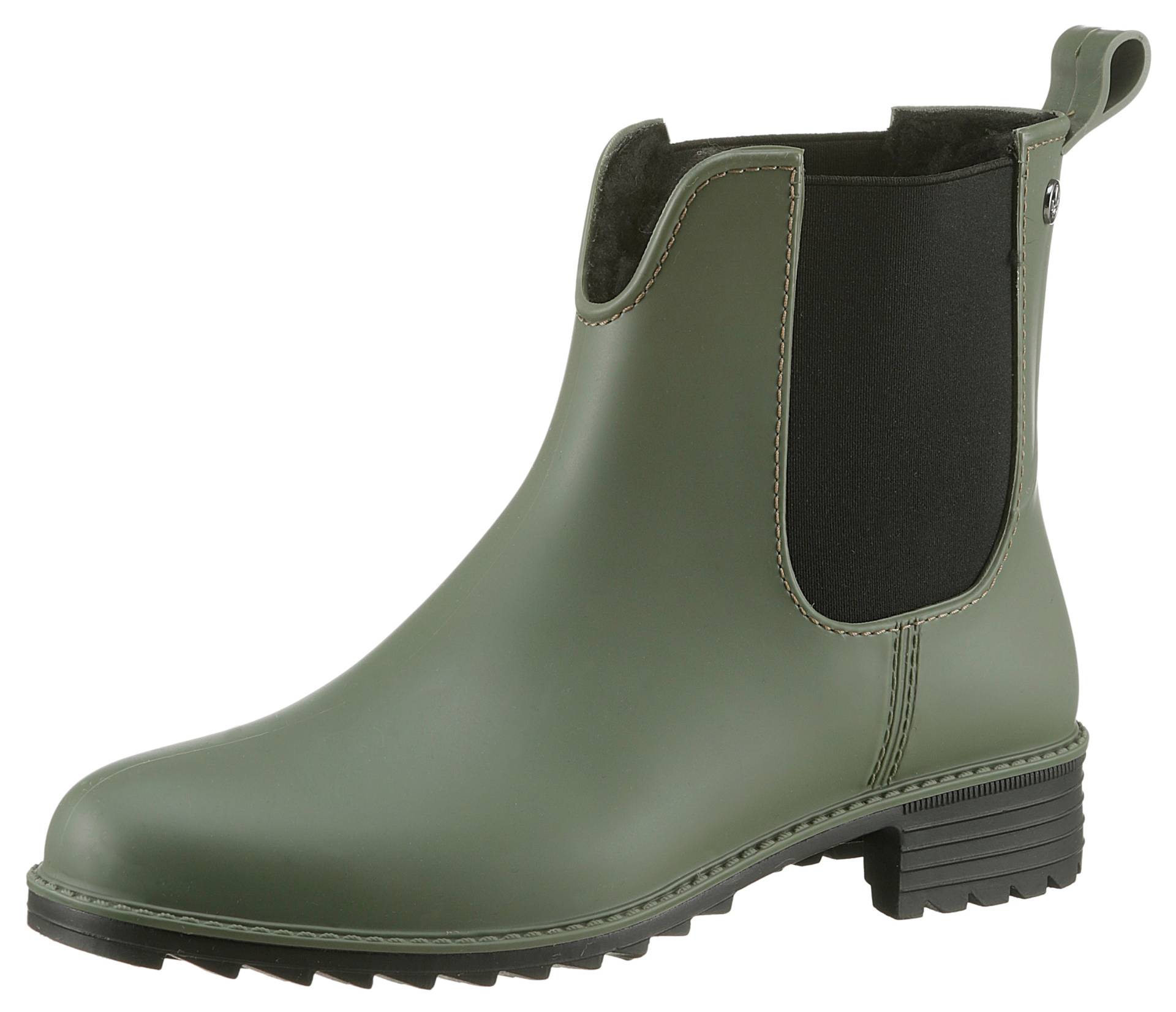 Rieker Chelseaboots, Gummistiefelette, Schlupfboots, Blockabsatz, zum Reinschlüpfen Rieker Chelseaboots, Gummistiefelette, Schlupfboots, Blockabsatz, zum Reinschlüpfen von Rieker