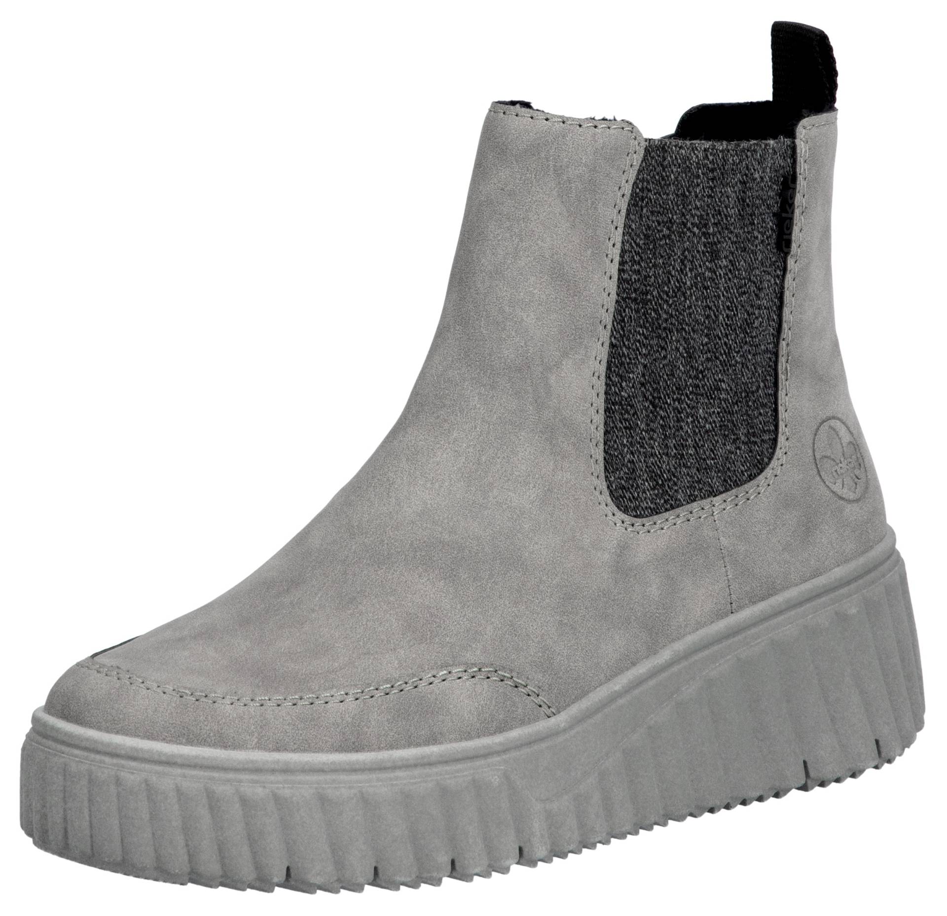 Rieker Chelseaboots, Schlupfboots, Keilstiefelette mit Anziehlasche Rieker Chelseaboots, Schlupfboots, Keilstiefelette mit Anziehlasche von Rieker