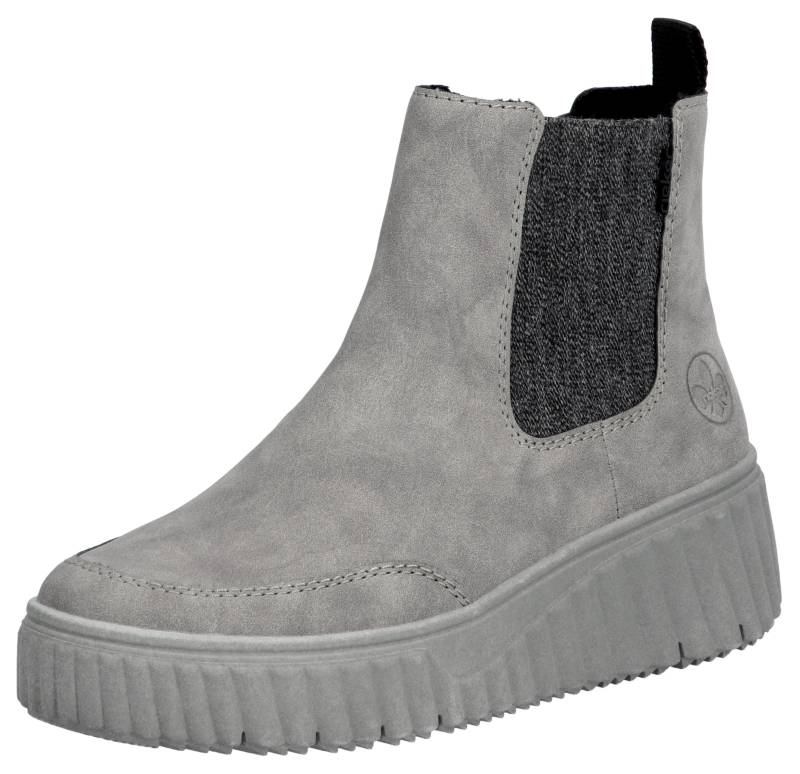 Rieker Chelseaboots, Schlupfboots, Keilstiefelette mit Anziehlasche von Rieker