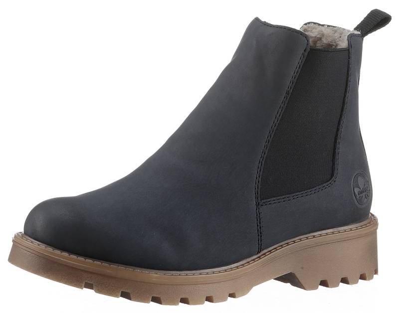 Rieker Chelseaboots, Schlupfboots, Stiefelette, Blockabsatz, mit kuscheligem Warmfutter von Rieker