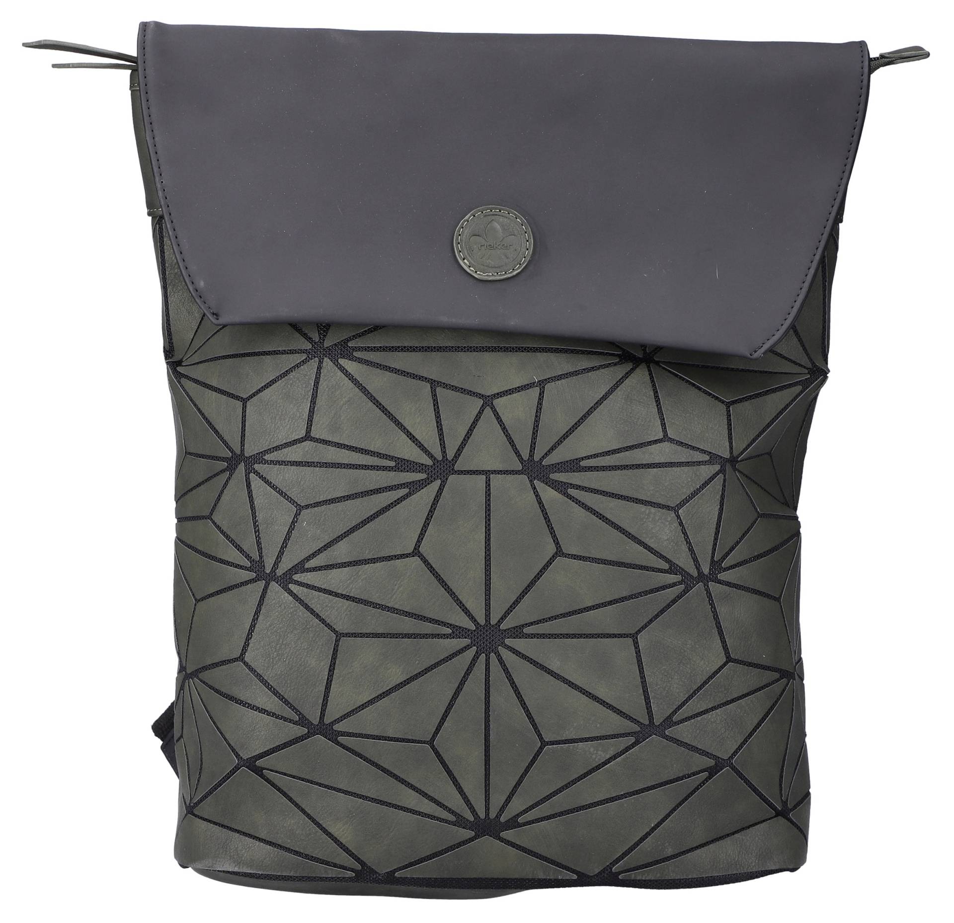 Rieker Cityrucksack »Foil/Foil«, mit geometrischem Muster von Rieker