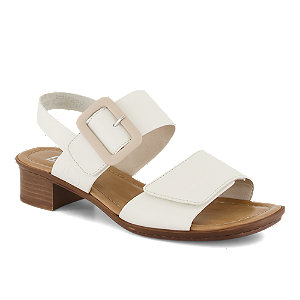 Rieker Damen Hohe Sandalette Beige von Rieker