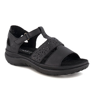 Rieker Damen Hohe Sandalette Schwarz von Rieker