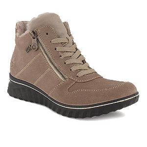 Rieker Damen Schnürboot Beige von Rieker