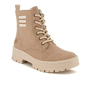 Rieker Damen Schnürboot Beige von Rieker