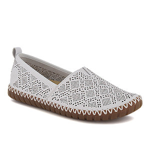 Rieker Damen Slipper Weiss von Rieker