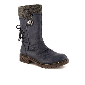 Rieker Damen Stiefel Blau von Rieker