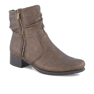 Rieker Damen Stiefelette Grau von Rieker