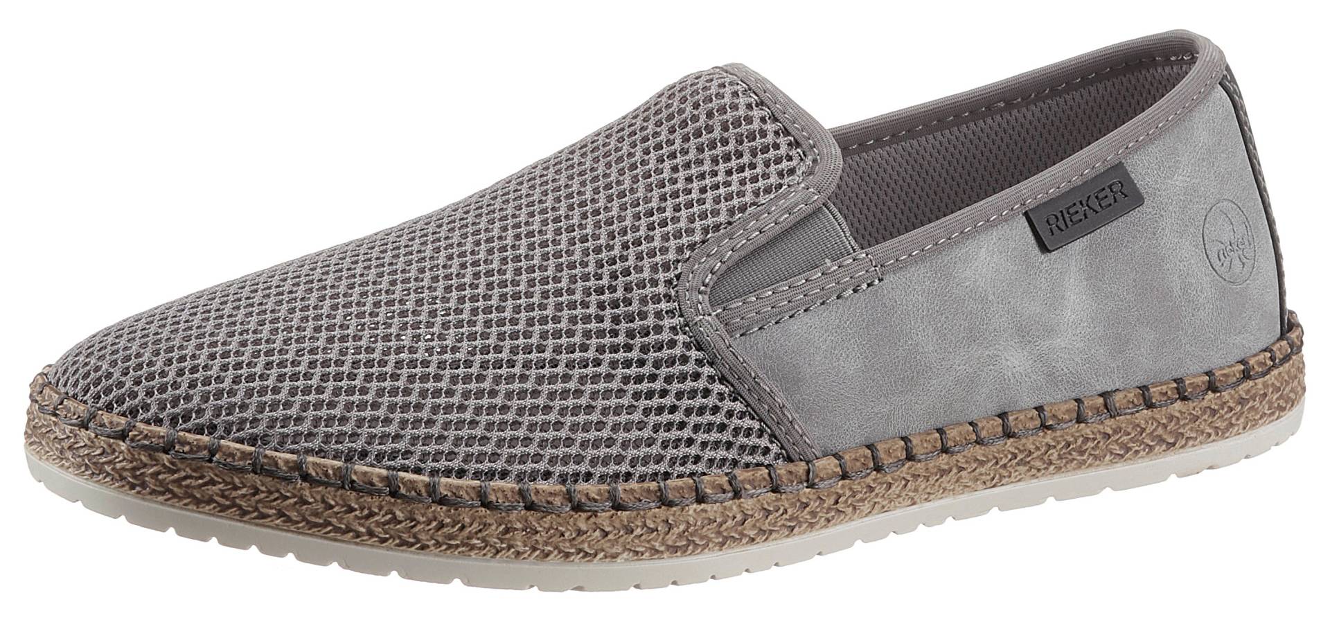 Rieker Espadrille, Sommerschuh, Slipper, Freizeitschuh im Materialmix Rieker Espadrille, Sommerschuh, Slipper, Freizeitschuh im Materialmix von Rieker