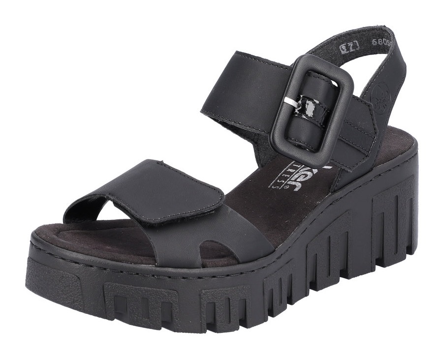 Rieker Keilsandalette, Sommerschuh, Sandale, Keilabsatz, mit Plateau Rieker Keilsandalette, Sommerschuh, Sandale, Keilabsatz, mit Plateau von Rieker