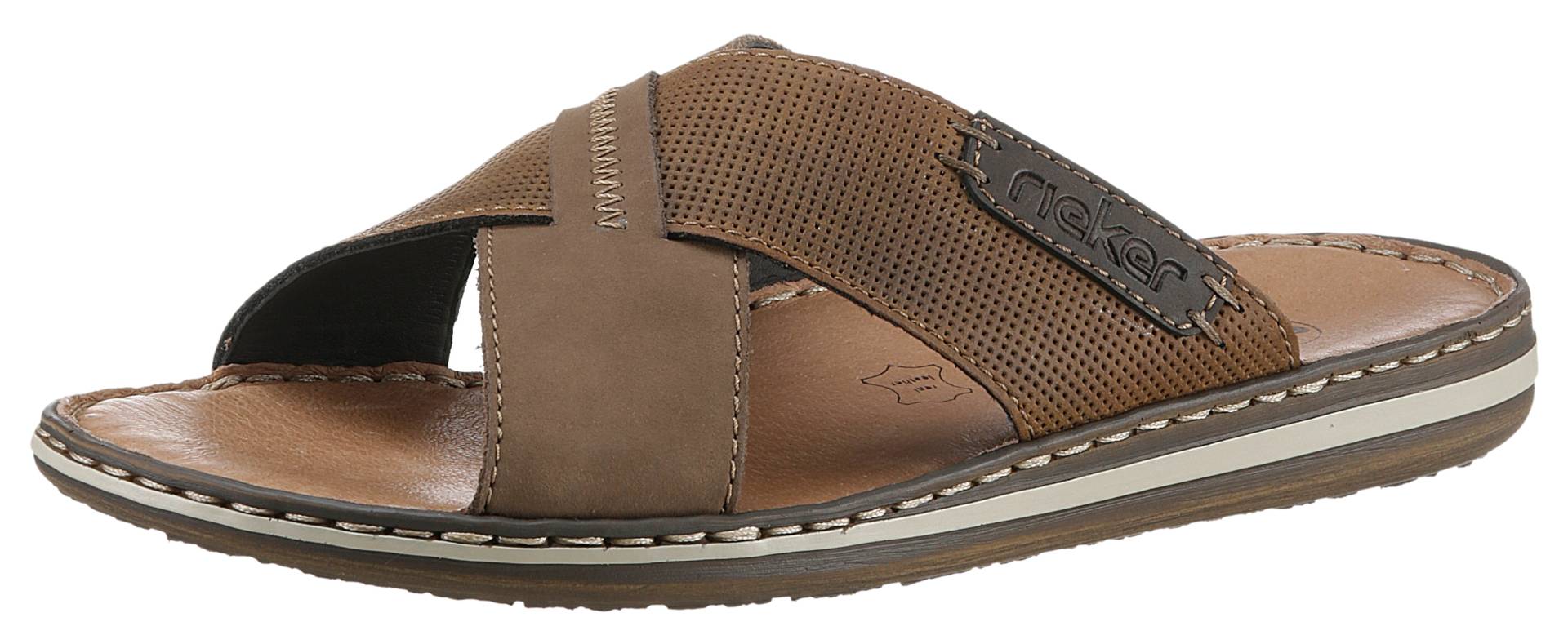 Rieker Pantolette, Sommerschuh, Schlappen, Poolslide, 150 Jahre RIEKER Jubiläumsartikel Rieker Pantolette, Sommerschuh, Schlappen, Poolslide, 150 Jahre RIEKER Jubiläumsartikel von Rieker