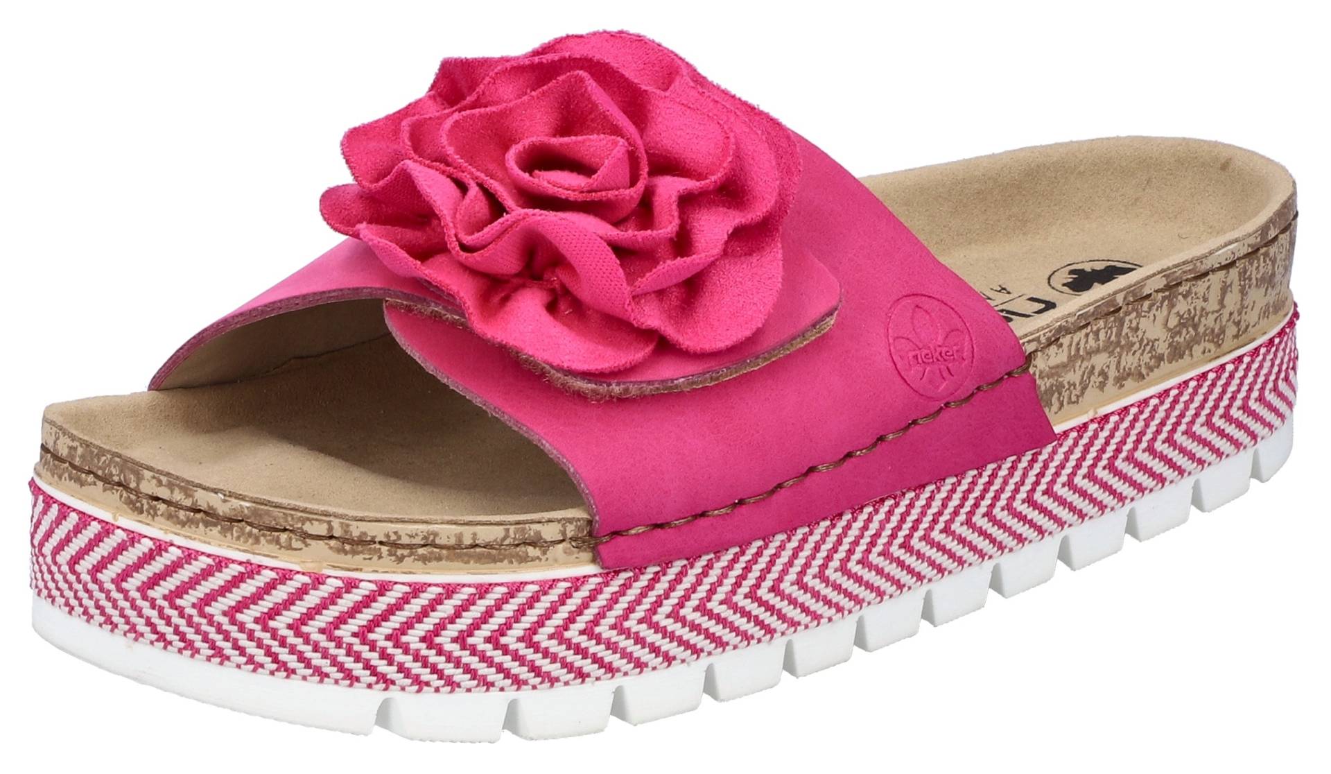 Rieker Pantolette, Sommerschuh, Schlappen mit modischem Plateau Rieker Pantolette, Sommerschuh, Schlappen mit modischem Plateau von Rieker