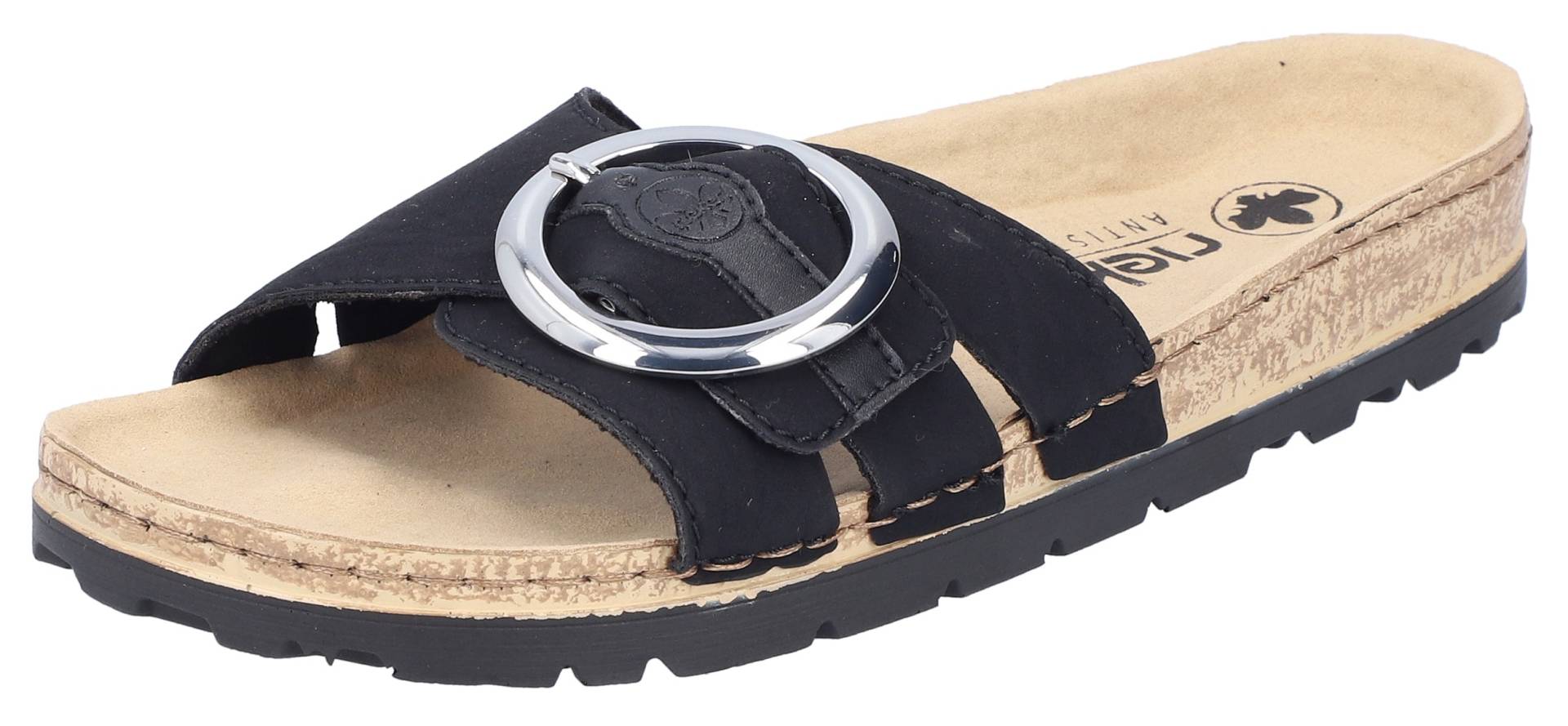 Rieker Pantolette, Sommerschuh, Schlappen mit bequemem Fussbett von Rieker