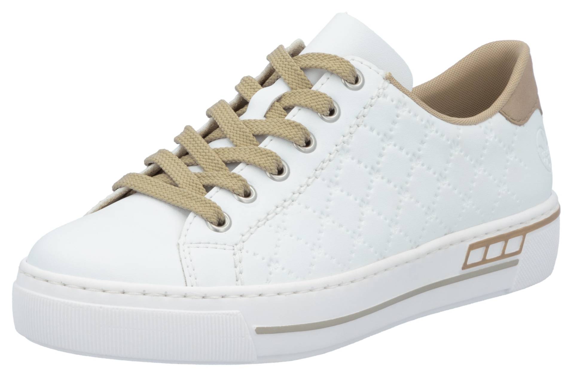 Rieker Plateausneaker, harmonischen Kontrastdetails, Freizeitschuh, Halbschuh, Schnürschuh Rieker Plateausneaker, harmonischen Kontrastdetails, Freizeitschuh, Halbschuh, Schnürschuh von Rieker