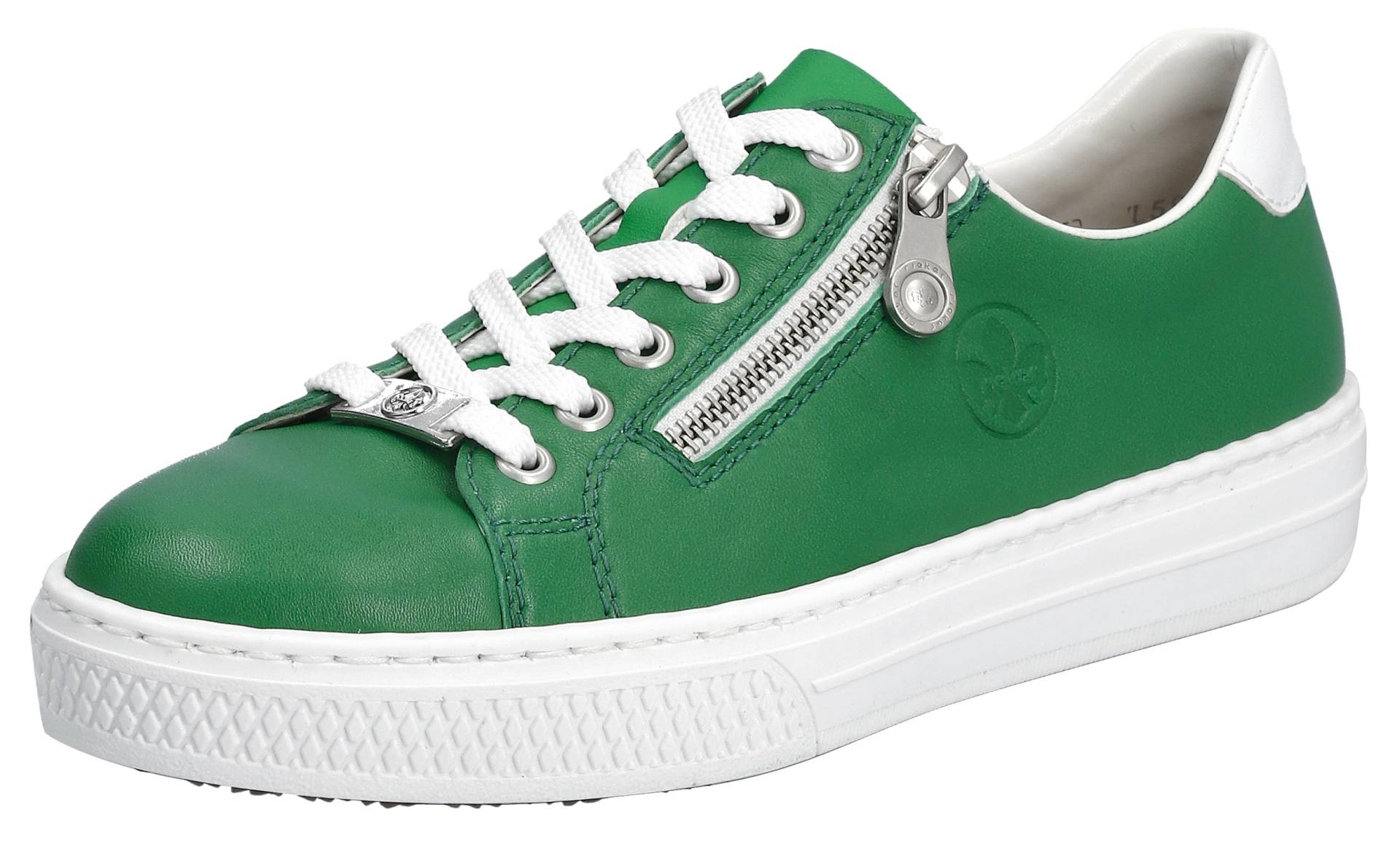 Rieker Plateausneaker, mit seitlichem Reissverschluss, Freizeitschuh, Halbschuh, Schnürschuh Rieker Plateausneaker, mit seitlichem Reissverschluss, Freizeitschuh, Halbschuh, Schnürschuh von Rieker