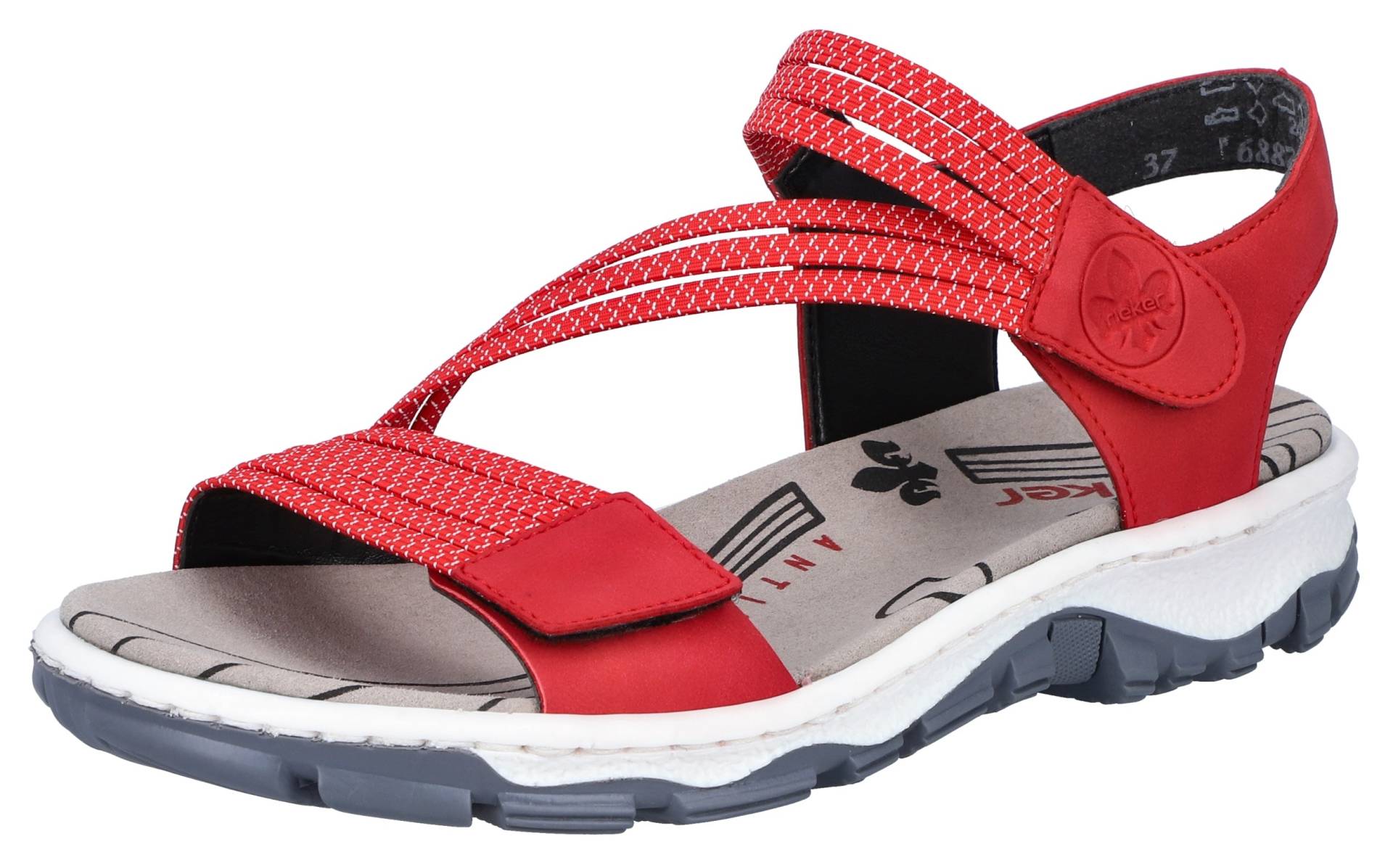 Rieker Riemchensandale, Sommerschuh, Sandalette, Klettschuh, im Sportslook von Rieker