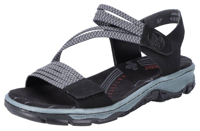 Rieker Riemchensandale, Sommerschuh, Sandalette, Klettschuh, in sportiver Optik von Rieker