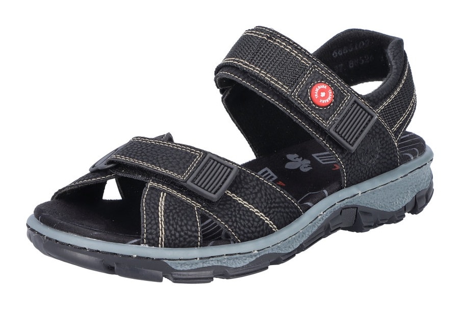 Rieker Sandale, Sommerschuh, Outdoorschuh, Keilabsatz, in Trekking-Optik Rieker Sandale, Sommerschuh, Outdoorschuh, Keilabsatz, in Trekking-Optik von Rieker